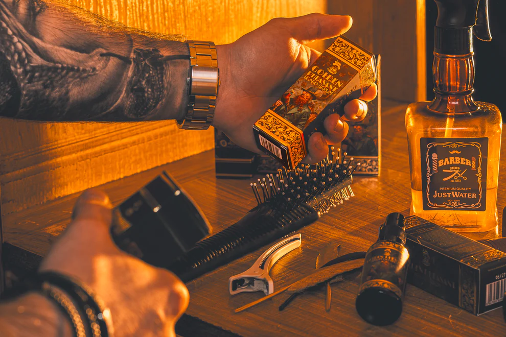 serum do brody skórzano drewniane