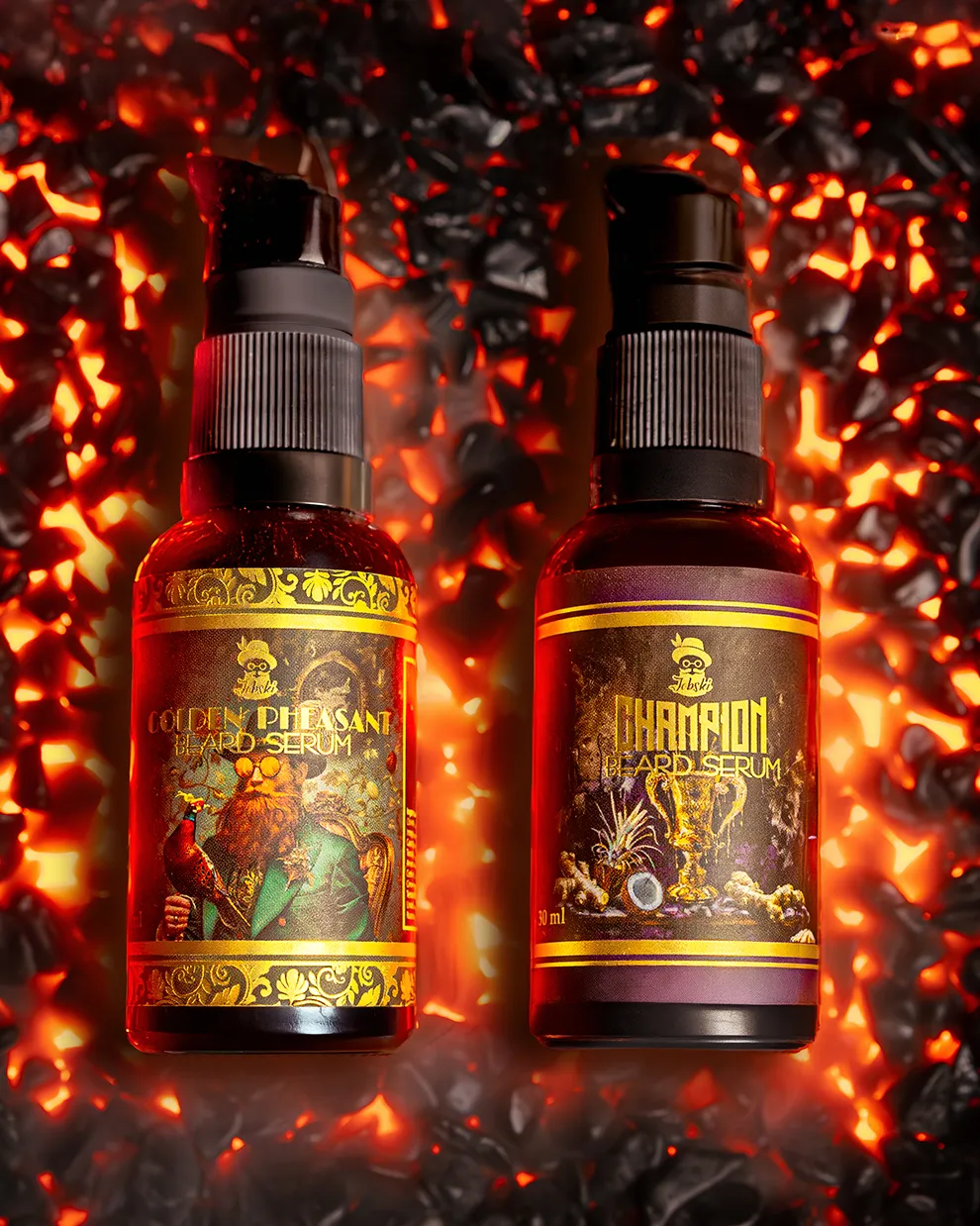 Serum do brody w zestawie jobski cosmetics