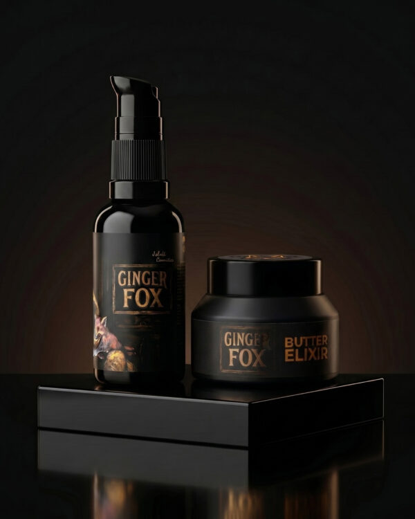 Zestaw balsam do brody Ginger Fox + olejek